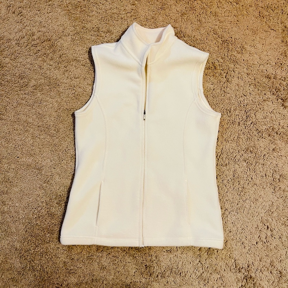Womens LL Bean Fleece Vest